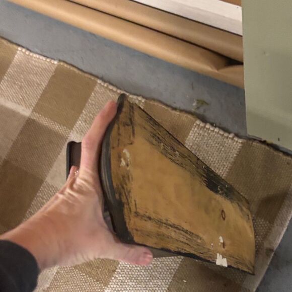 Vintage Black and Brown Wall-Mounted Coffee Grinder - Picture 7 of 10